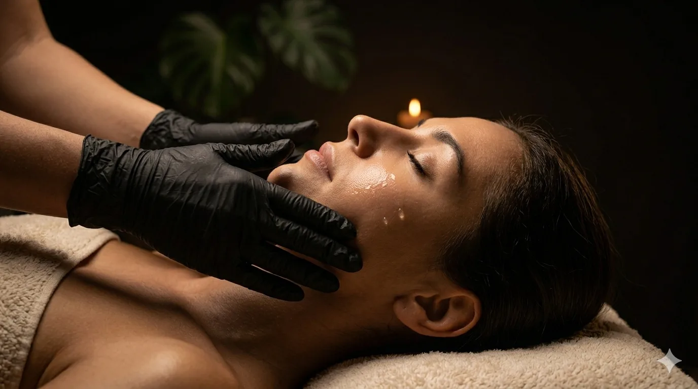 Tratamiento facial en Estética Silvia Flamini